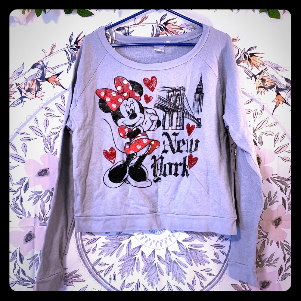 Forever 21 New York Minnie Mouse Sweatshirt